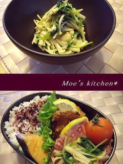 お弁当に☆三つ葉とえのきの酸っぱ旨ぁ~-レシピのメイン写真