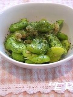そら豆のにんにく炒め♪♪-レシピのメイン写真
