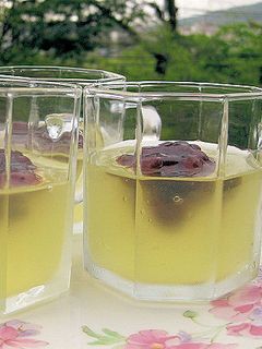 緑茶の寒天-レシピのメイン写真