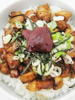 【辛口『鶏肉』丼】の作り方-レシピのメイン写真