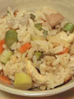 山うどの炊き込みご飯-レシピのメイン写真