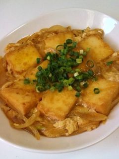 厚揚げの甘辛卵とじ-レシピのメイン写真