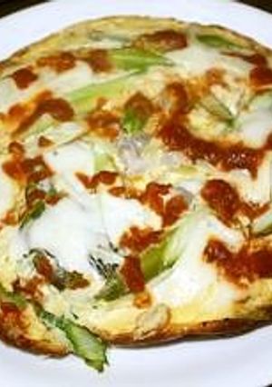 アスパラとベーコンのスペイン風オムレツ-レシピのメイン写真