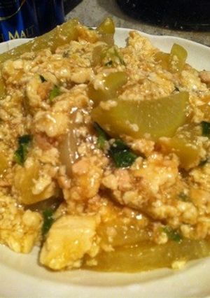 大根とくずし豆腐のとろとろ挽肉あん-レシピのメイン写真