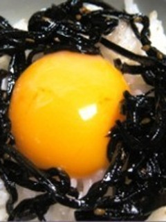 たまごかけごはんに佃煮-レシピのメイン写真