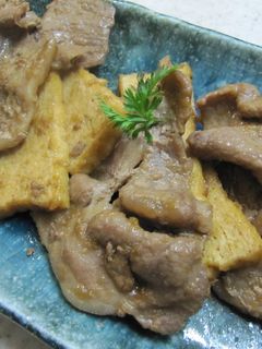 豚と厚揚げのしょうが焼き-レシピのメイン写真