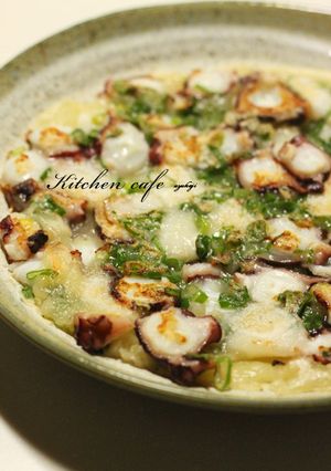 タコ入りネギ焼き-レシピのメイン写真