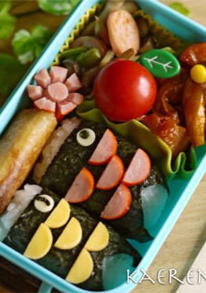 こどもの日に簡単！こいのぼりおにぎり♪-レシピのメイン写真