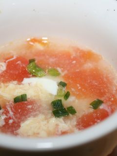 トマトとたまごのスープ-レシピのメイン写真