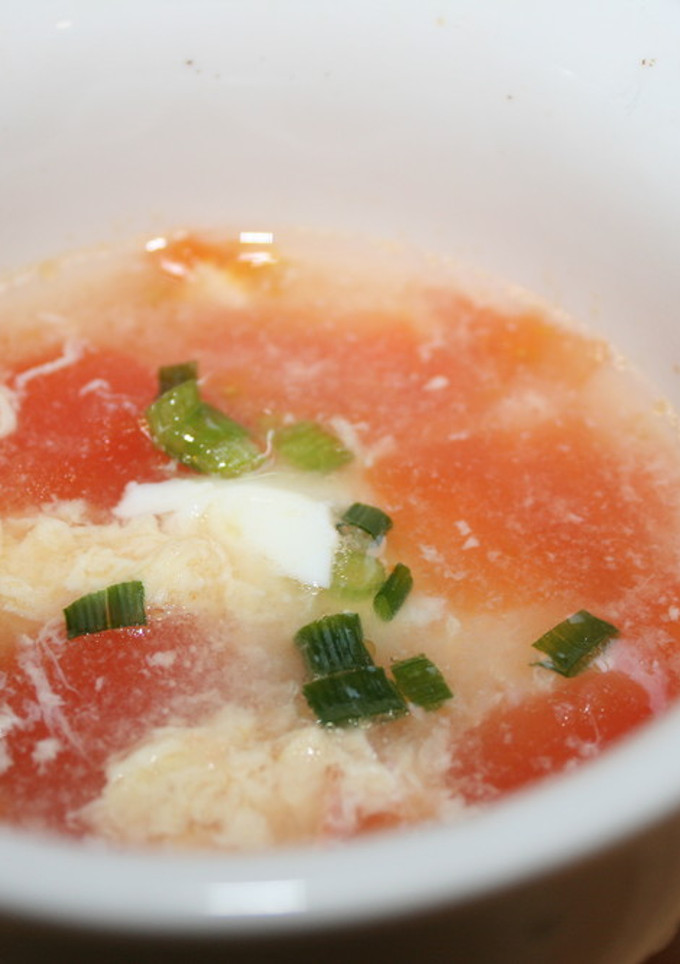 トマトとたまごのスープ-レシピのメイン写真