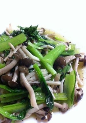 超簡単...4分..丼で.しめじバタソテ-レシピのメイン写真
