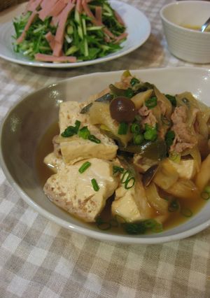 簡単！定番の肉豆腐☆-レシピのメイン写真