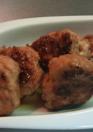 蓮根鶏つくね-レシピのメイン写真