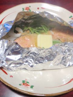 野菜たっぷり鮭のホイル焼き-レシピのメイン写真