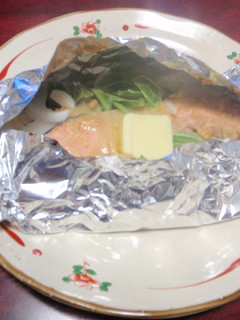 野菜たっぷり鮭のホイル焼き-レシピのメイン写真