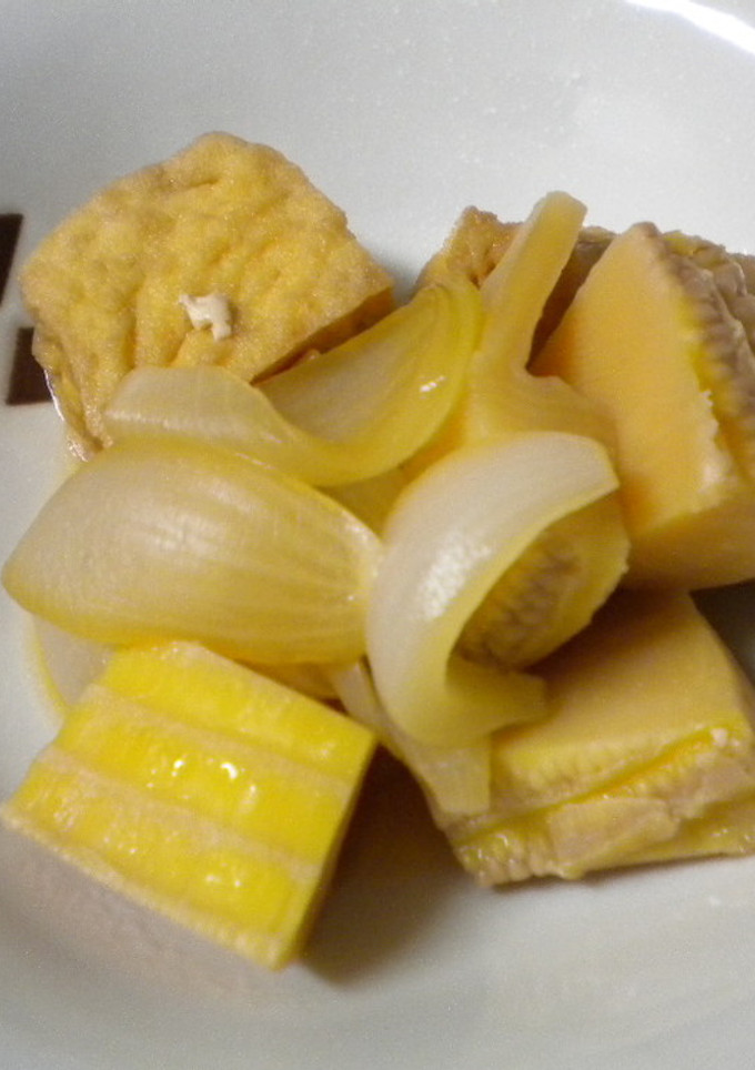シンプルで♪厚揚げと筍の煮物-レシピのメイン写真