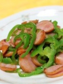 弁当のおかず*千切りピーマンの炒め物-レシピのメイン写真