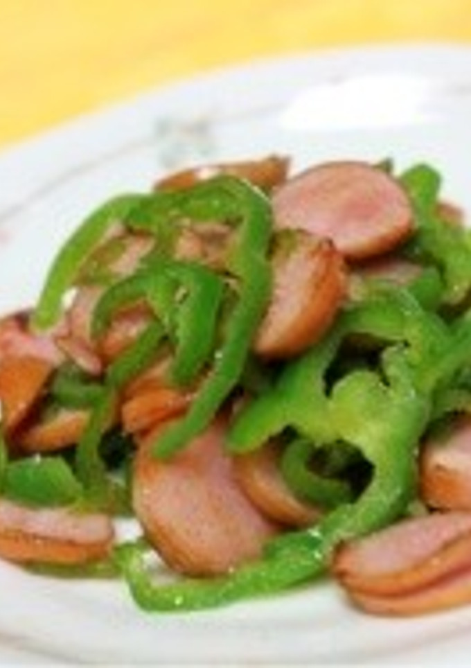 弁当のおかず＊千切りピーマンの炒め物-レシピのメイン写真