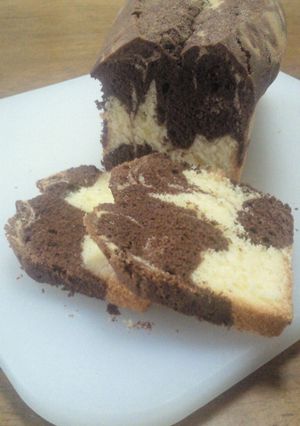 ☸マーブルパウンドケーキ☸-レシピのメイン写真