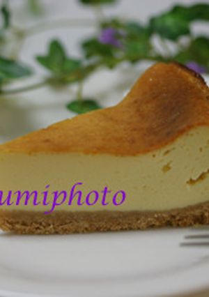 生クリームなし◎ヘルシーチーズケーキ-レシピのメイン写真