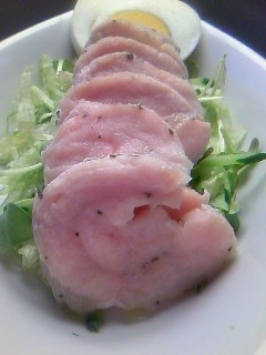 バジル風味の鶏ハム-レシピのメイン写真