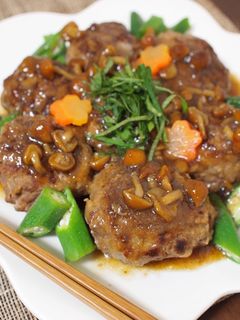 和風ハンバーグ-レシピのメイン写真