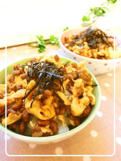 糸ひかな~い納豆ご飯♫-レシピのメイン写真