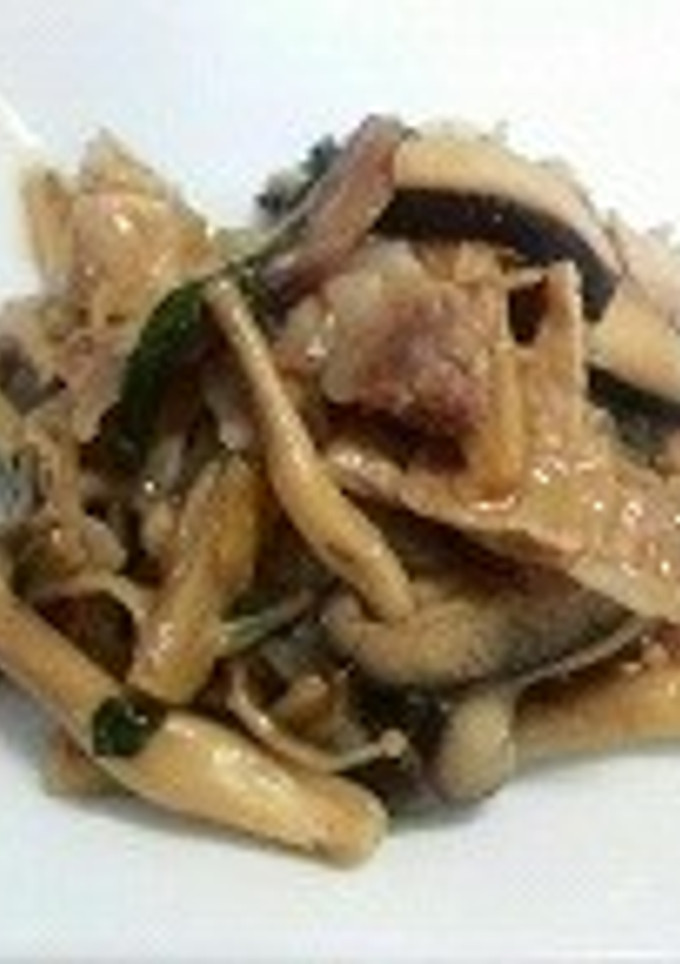 豚肉ときのこのバターしょうゆ炒め-レシピのメイン写真