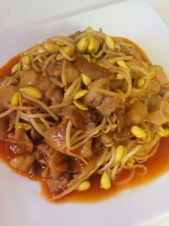 焼肉のタレで☆超簡単な豚もやしピリ辛炒め-レシピのメイン写真