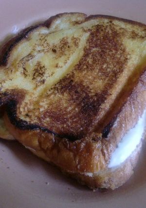 クリームチーズホットサンドイッチ-レシピのメイン写真