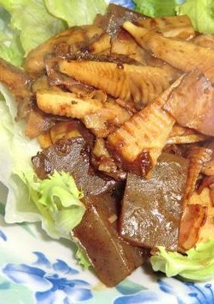 CookDoたけのこ＆ベーコンで回鍋肉-レシピのメイン写真