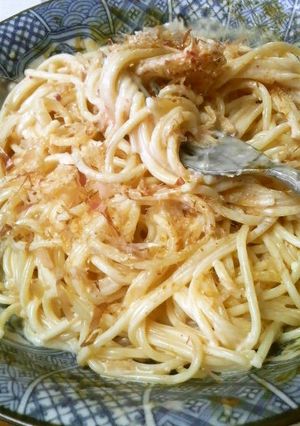 キムチとクリームチーズのColdパスタ♪-レシピのメイン写真