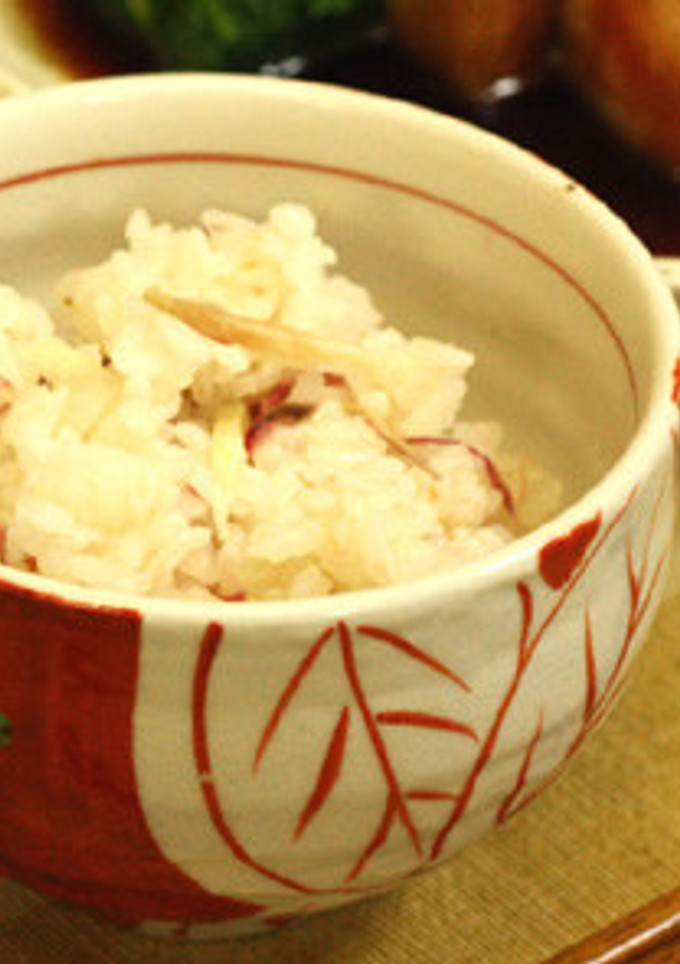 茗荷のまぜご飯-レシピのメイン写真