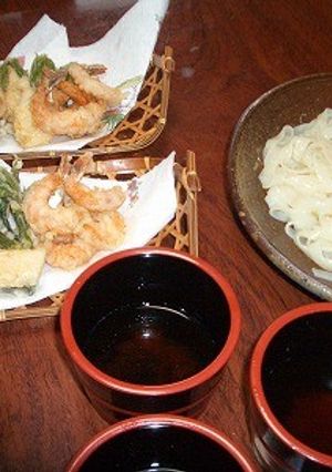 春の山菜ときねうち生きし麺-レシピのメイン写真