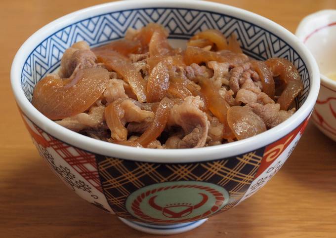 牛丼 安い 吉野家風 フライパン