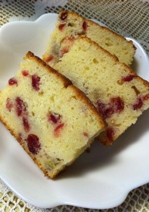 超しっとり♡クランベリーとバナナのケーキ-レシピのメイン写真
