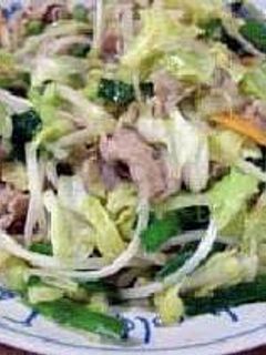 ラーメン屋さんの野菜炒め-レシピのメイン写真