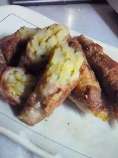 ☆豚肉のカレーポテト巻き☆-レシピのメイン写真