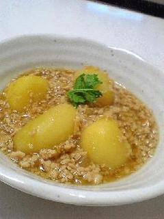 母の味。じゃがいものそぼろ煮-レシピのメイン写真