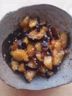 ご飯が進む!ナスの炒め煮♪-レシピのメイン写真