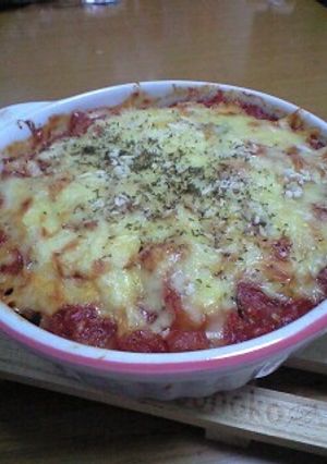 野菜とチキンのトマトソースグラタン-レシピのメイン写真
