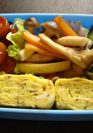 お弁当の卵焼き☆イタリアンオムレツ風-レシピのメイン写真