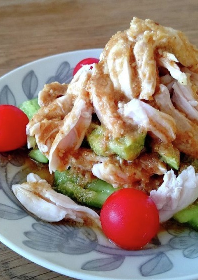 驚きのやわらかさ☆胸肉の棒々鶏風-レシピのメイン写真