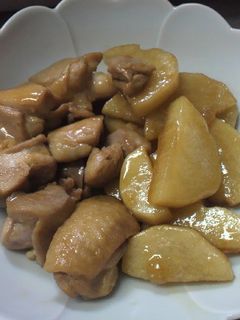 鶏肉と長芋の簡単炒め-レシピのメイン写真