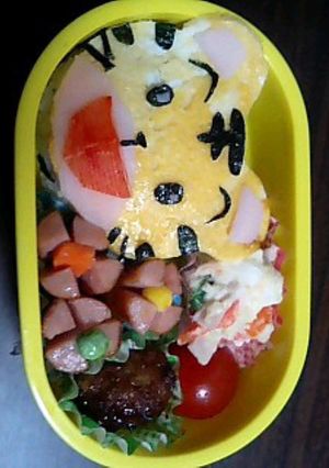 しまじろう キャラ弁-レシピのメイン写真