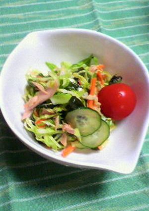 給食大好き♪ツナ和え-レシピのメイン写真