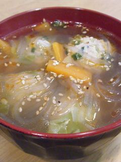 余った餃子タネ★スープ-レシピのメイン写真