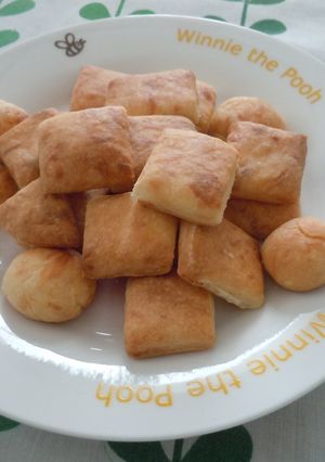 簡単に*香ばしいスライスチーズのクッキー-レシピのメイン写真