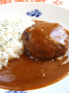 ハンバーグカレー-レシピのメイン写真