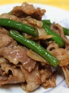 お弁当のおかず*豚とインゲンの照り焼き-レシピのメイン写真